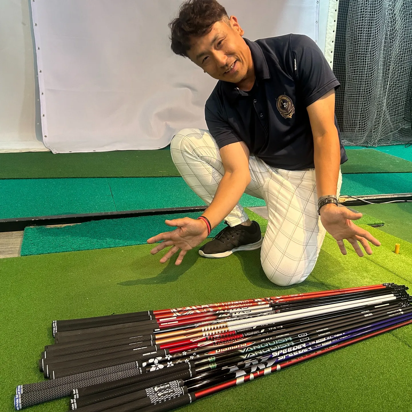 ゴルフ雑誌ALBAのギア総研⛳️📸。