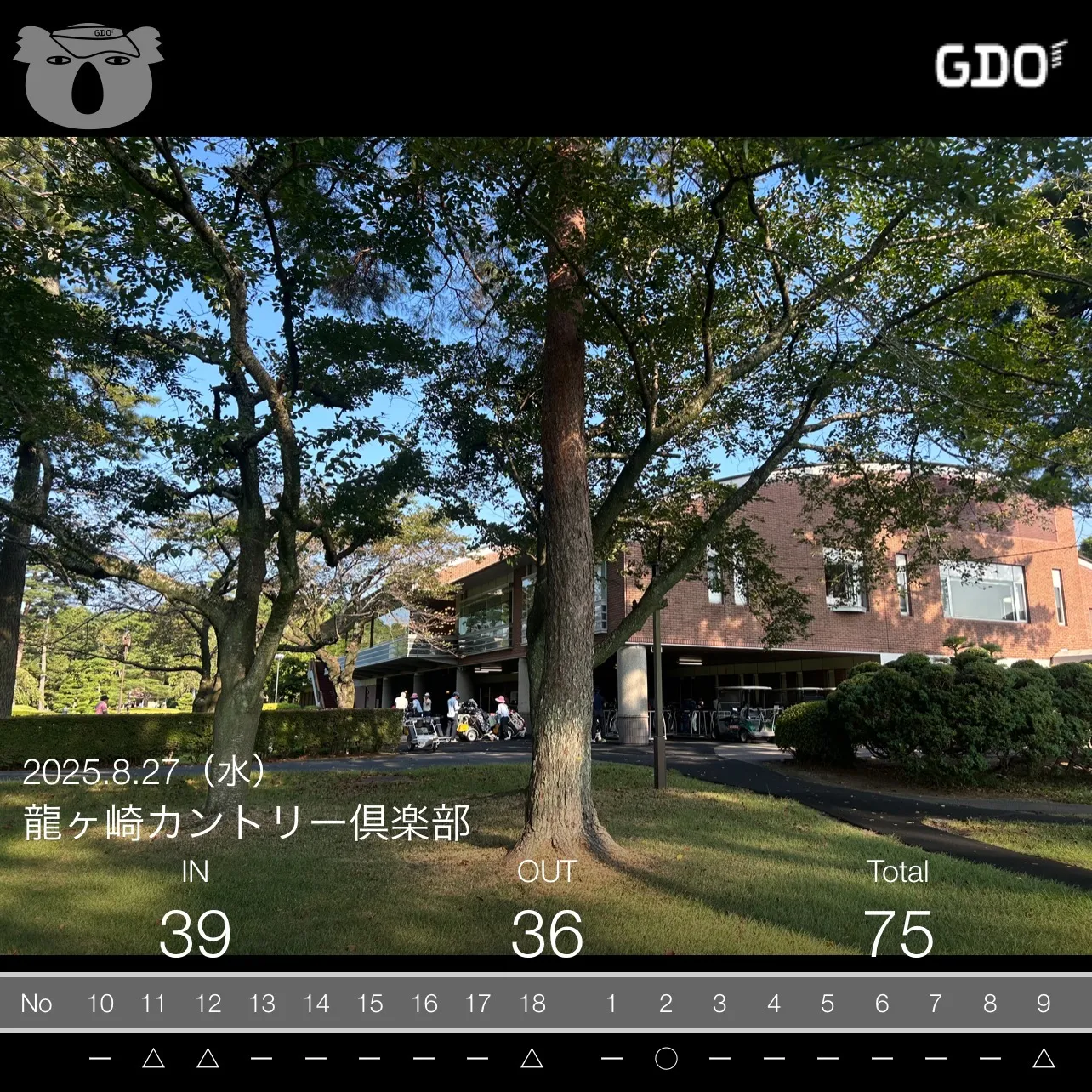 今日は、由緒ある龍ヶ崎カントリー倶楽部でラウンドしました⛳️...