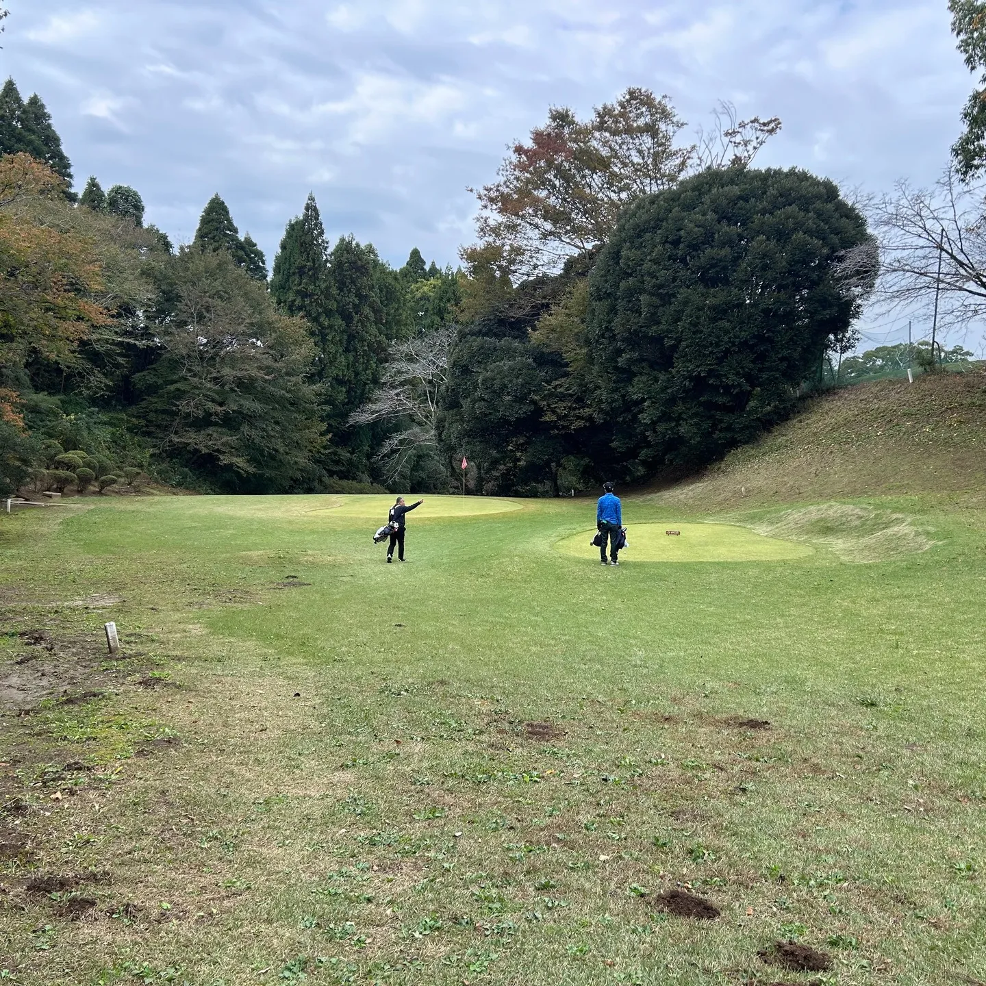 北谷津ゴルフへ会員様と一緒に初めてのショートコース。