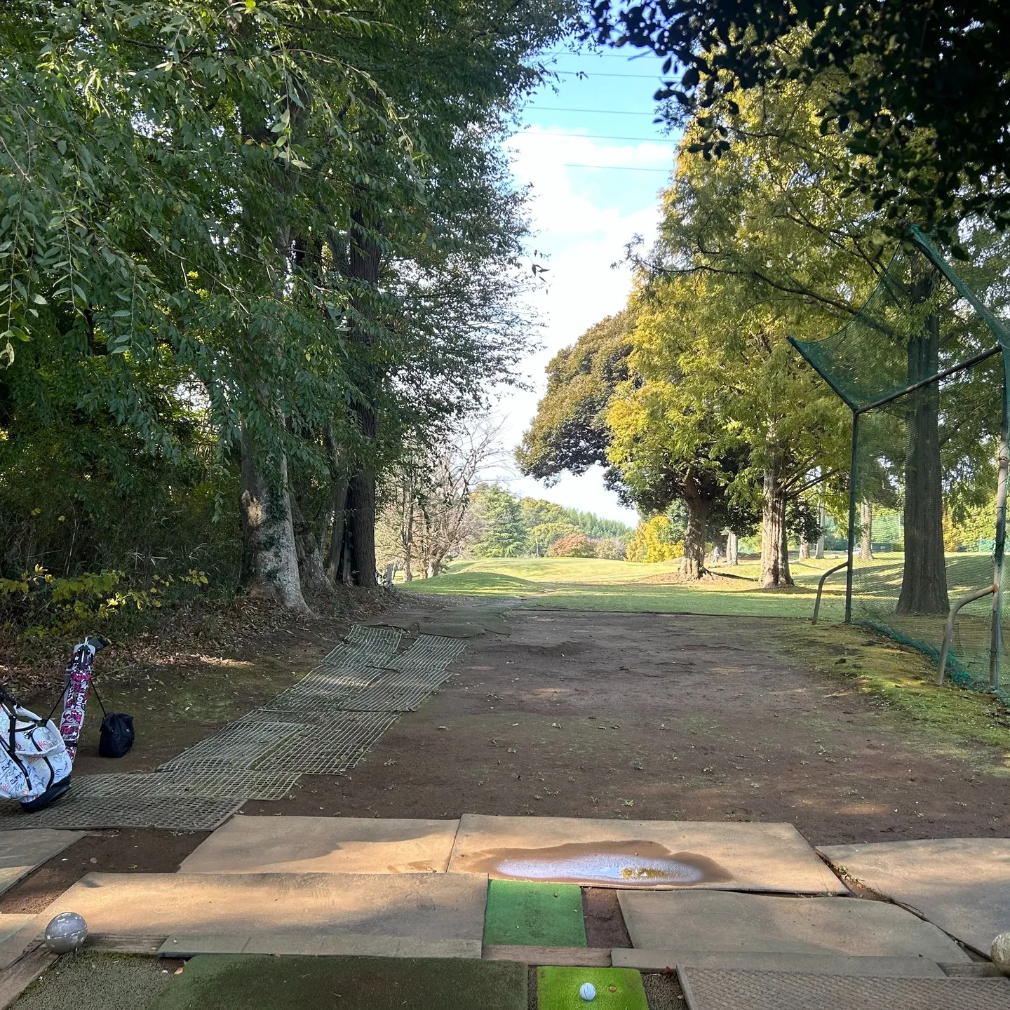 北谷津ゴルフへ会員様と一緒に初めてのショートコース。