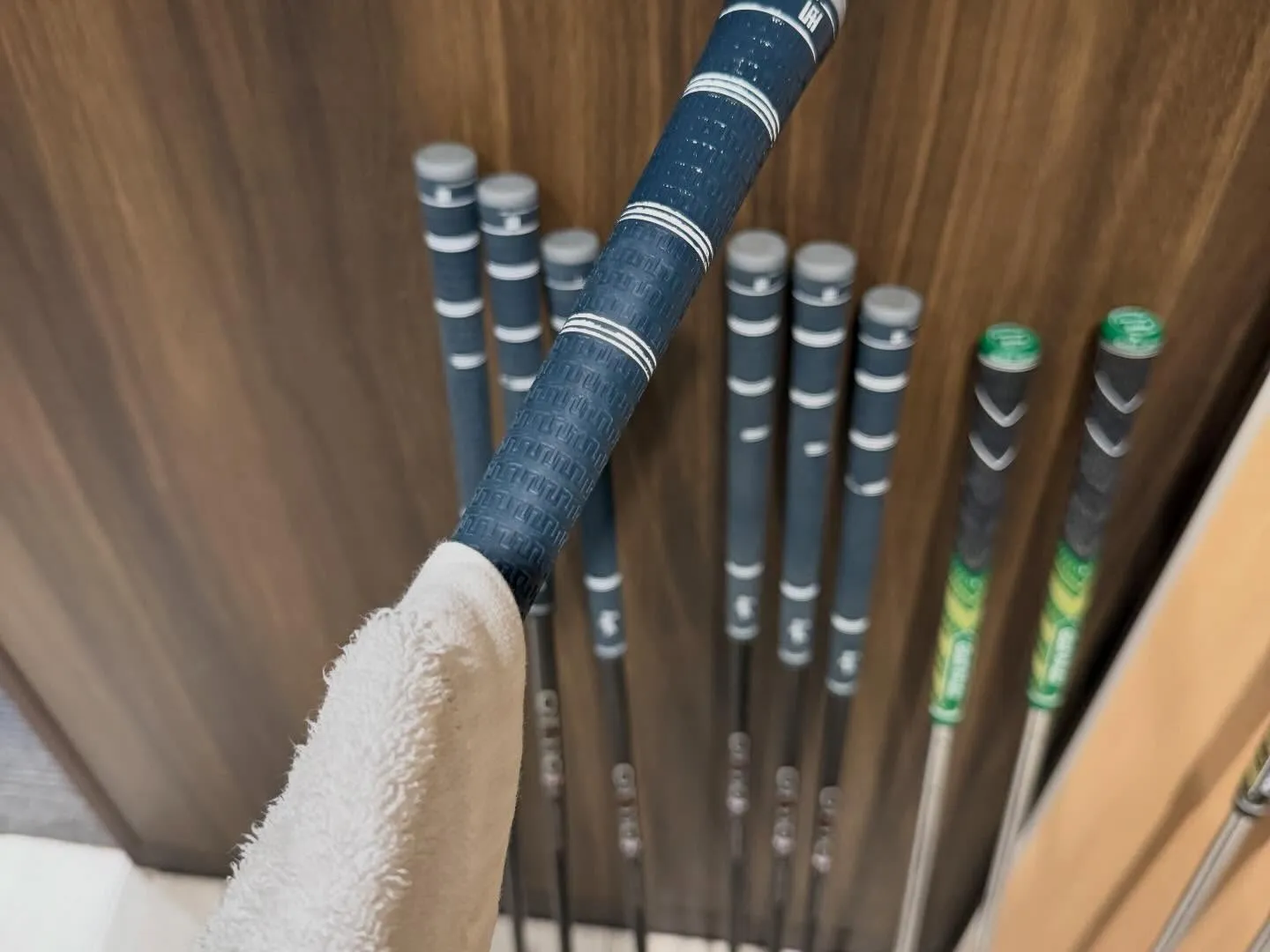 今日はグリップのお掃除🧹