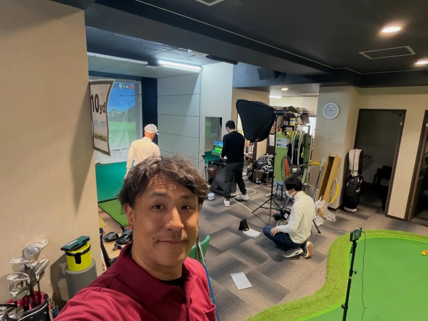 本日は2F打席で取材です♪